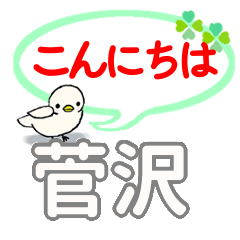 日常会話 菅沢「すがさわ」さん専用。