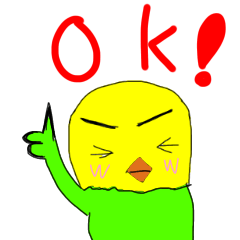 キリッとインコちゃん2