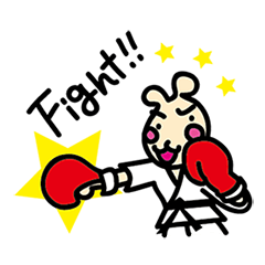 うさ犬：空手大好き