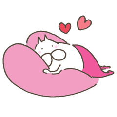 ねこタイツのゆるいハート 4