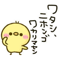 変な関西弁を話すひよこ‼︎カタコト