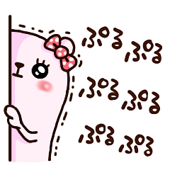 ぷるくまちゃんスタンプ