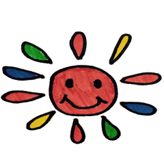 popな手書きスタンプ