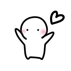 使えるしろまるさんスタンプ❤