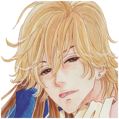 高藤ジュニア少女漫画の１コマスタンプ