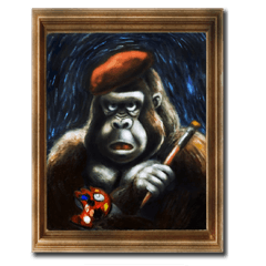 油絵ゴリラ美術館 ウホホイ・ホイホーホ展