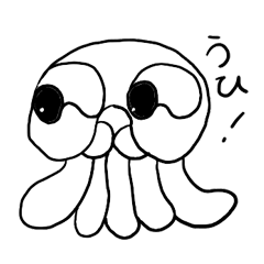 くらげのボケリンと猫のフィーちゃん