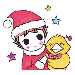 ますめちゃんととりさん☆Xmasとお正月