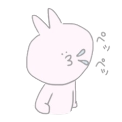 うさぴょんとヒヨコ