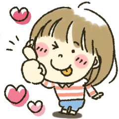 女の子★ラブラブ