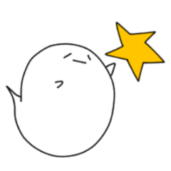 ときめきのおばけくんスタンプ