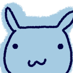 ゆるゆる色うさぎ