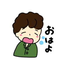 今日もまるメガネくん