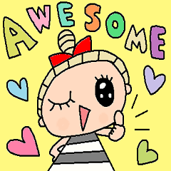 かわいい英語スタンプ331