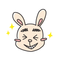 関西弁うさぎと博多弁うさぎ