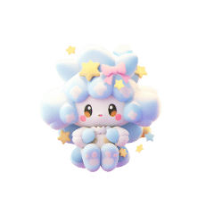 3D かわいい(小さいスタンプ)