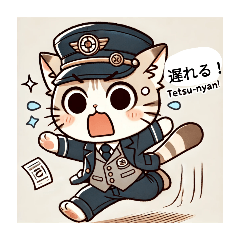 てつニャンスタンプ