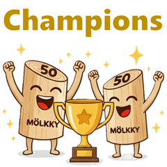 モルック第一弾  チーム使用推奨のスタンプ