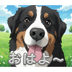 バーニーズマウンテンのみやびちゃん