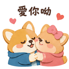 Shiba Love Daily (Paper Cut Style)