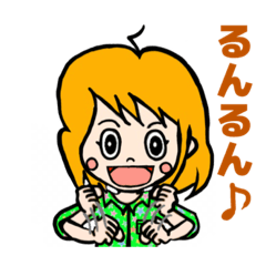 表情豊かでリアクション大きめな女の子