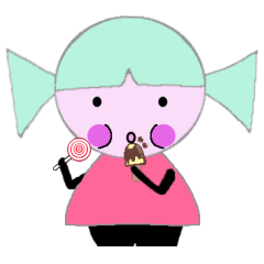 可愛いキャンディ