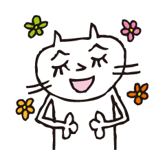 白ネコのコジロウ