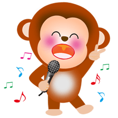 さる家族の日常