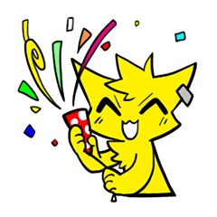 愉快なにゃんこたち