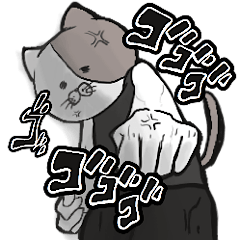 かわいい筋肉ねこ