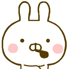 名探偵 うさぎ ゲスを問い詰める