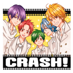 CRASH!スタンプ