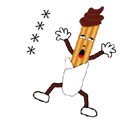 チュロスカスタムステッカー