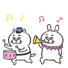 写真に貼れる！目付きの悪い猫