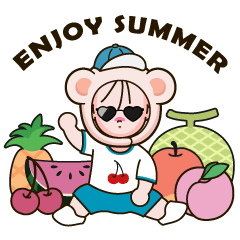 楽しむ！夏のつみれちゃん。