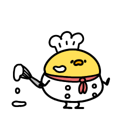 へんてこなヒヨコのパティシエ