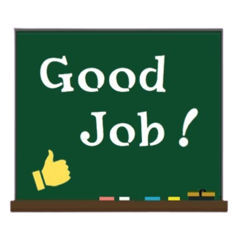 黒板 スタンプ ver.3