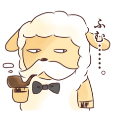 毒舌、怒りの羊執事さん。