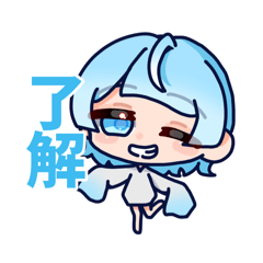 かき氷のこおちゃん（ブルーハワイ）