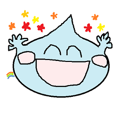 かわいいしずく