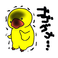 おしゃべりひよこの基本スタンプ４０