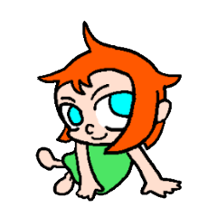 チカちゃんスタンプ