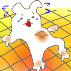 のびのび餅ウサギ