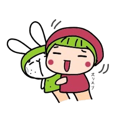 ガール＆ラビット・パペット