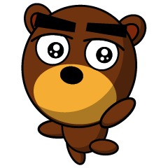 黒眉毛の熊さん１２