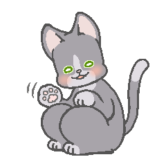 おいらハチワレ猫！