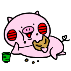 使える。ゆるぶたちゃん