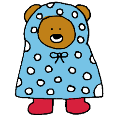 さいとうまいのくまさんスタンプ