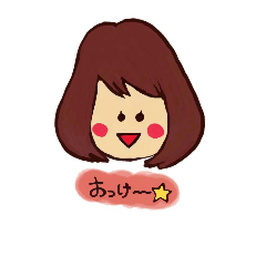 ボブがーるの一言スタンプ