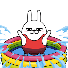 動く 擦れうさぎ33